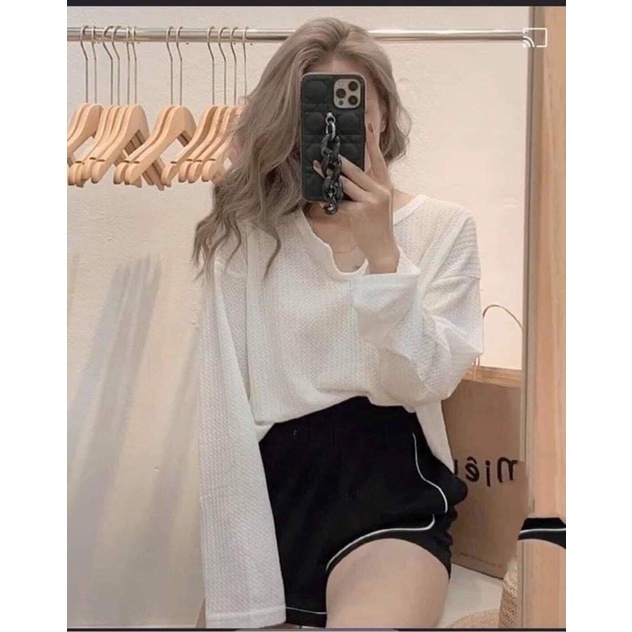 Áo len dài tay nữ FHULA thu đông sweater phong cách Hàn Quốc - MAc boutique