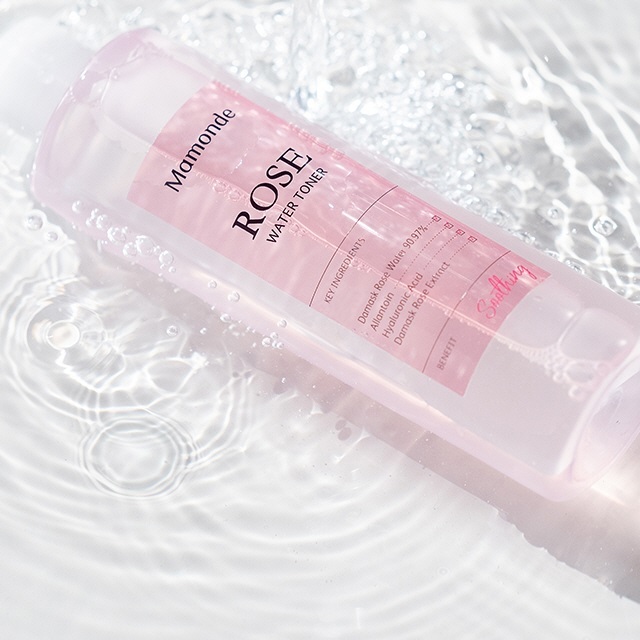 Nước Hoa Hồng Dưỡng Ẩm, Làm Dịu Da Mamonde Rose Water Toner