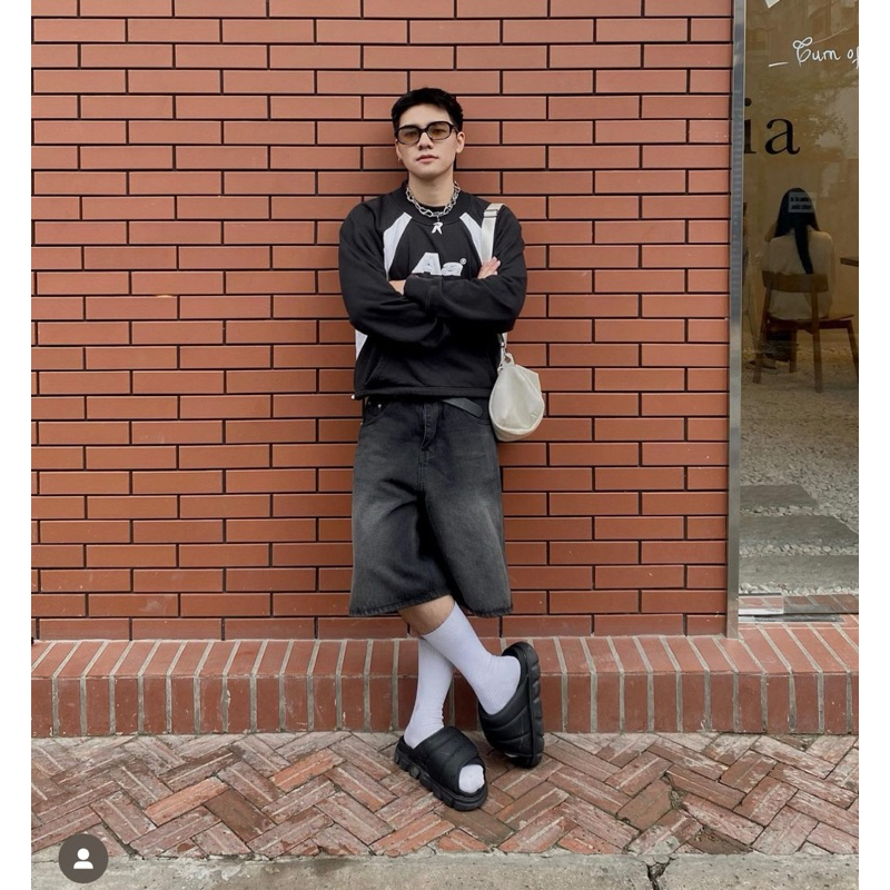 SMOKE V1 BAGGY SHORT - Quần wash đùi Whose | BigBuy360 - bigbuy360.vn