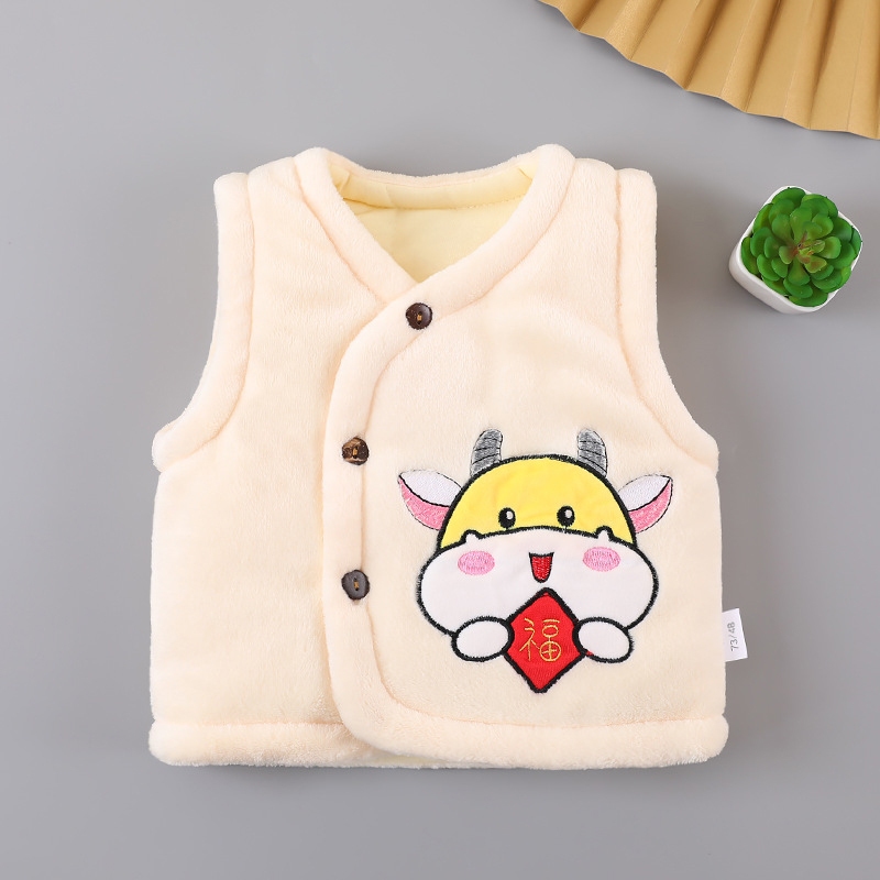 Áo ghi lê bông dày ấm , áo khoác ghile cho bé trai bé gái, hàng Quảng Châu cao cấp _ A19