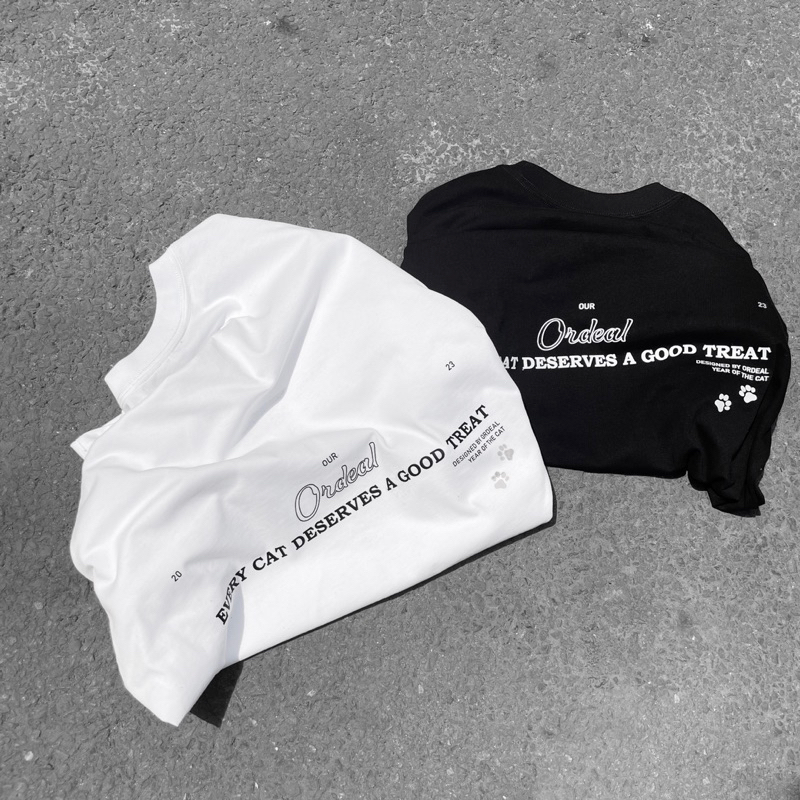Áo thun nam nữ Ordeal.Studio | Cat 2023 Tee
