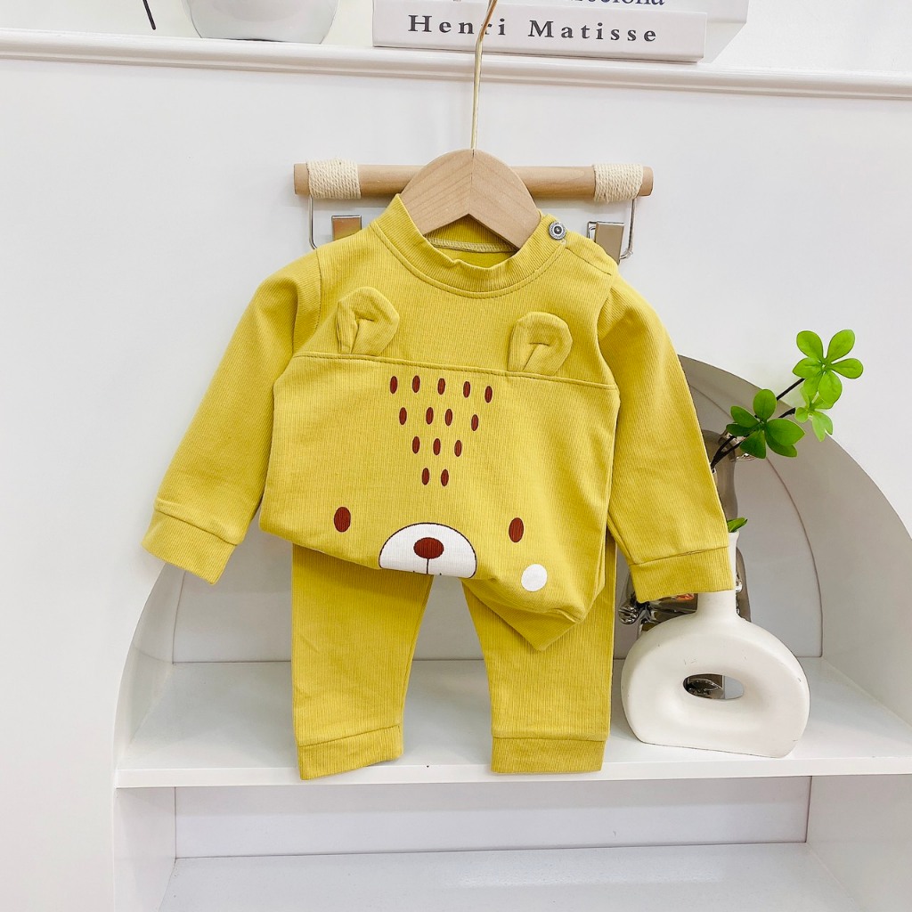 Đồ bộ bé trai , đồ bộ bé gái chất cotton cho bé từ 5kg đến 15kg