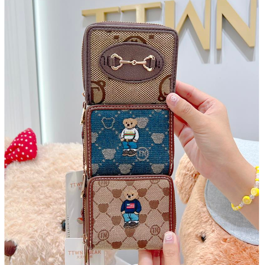 Ví gập TTWN BEAR TT2326 chính hãng