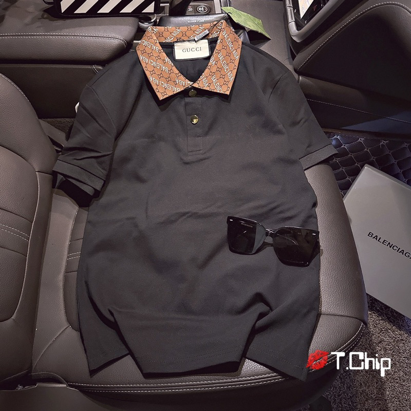 Áo Polo Phối Cổ Gu Chì Siu Cấp