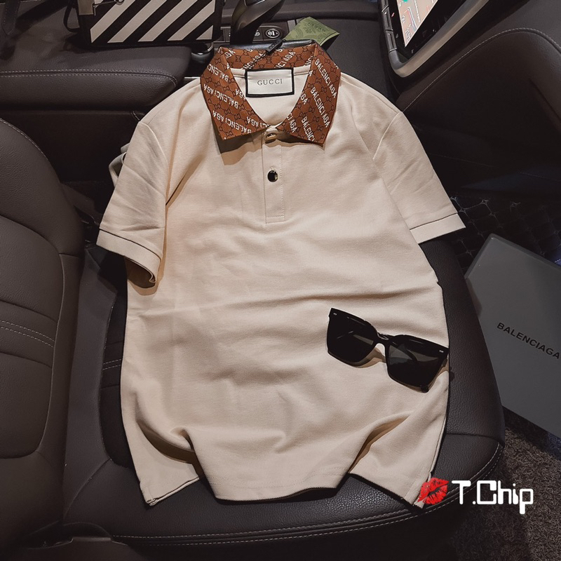 Áo Polo Phối Cổ Gu Chì Siu Cấp