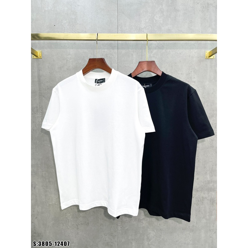 áo phông nam trơn cotton cao cấp 100% 2 màu đơn giản lên đồ siêu nét