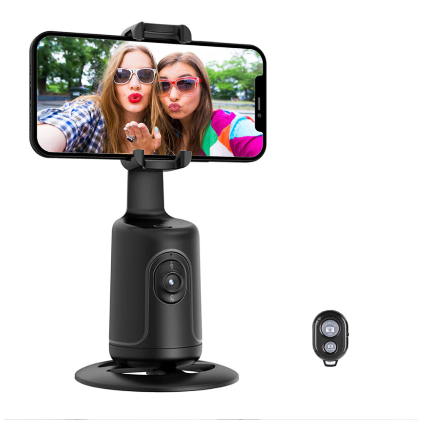 Giá đỡ điện thoại thông minh, Gimbal P01 quay video, tự động theo dõi chuyển động  tặng kèm chân 2m1 và Remote Bluetooth
