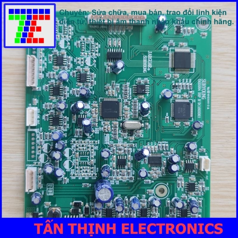 Bo DSP xử lý âm thanh cho amply kỹ thuật số class D Jarguar PA-700A, PA-701A zin chính hãng Hàn Quốc