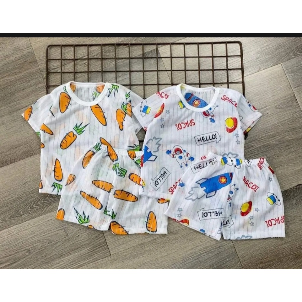 Bộ quần áo mùa hè cho bé