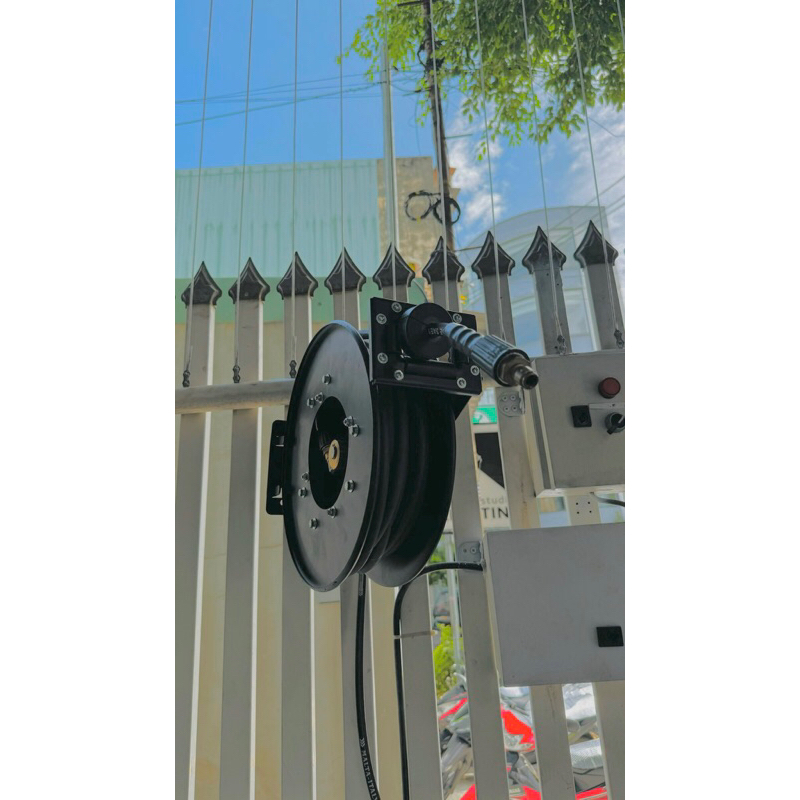 Rulo quấn dây rửa xe tự động cho máy rửa xe gia đình