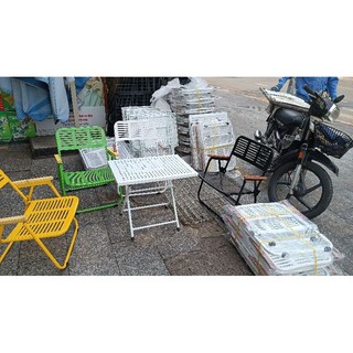Bàn cafe sắt CNC  Qui Phúc cao cấp