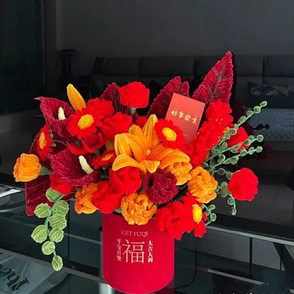 100 cành kẽm nhung làm hoa, đồ handmade trang trí, đồ chơi