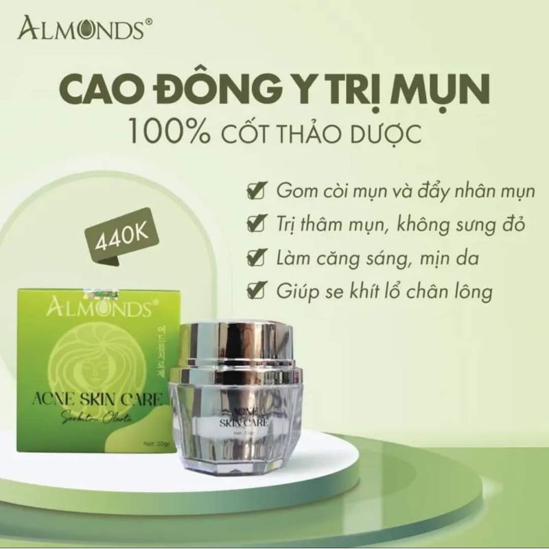 CAO MỤN THÂM ALMOMDS