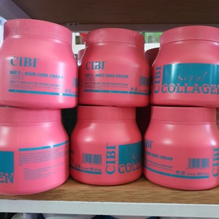 Hấp dầu Collagen Cibi giúp làm mềm tóc hũ 1000ml