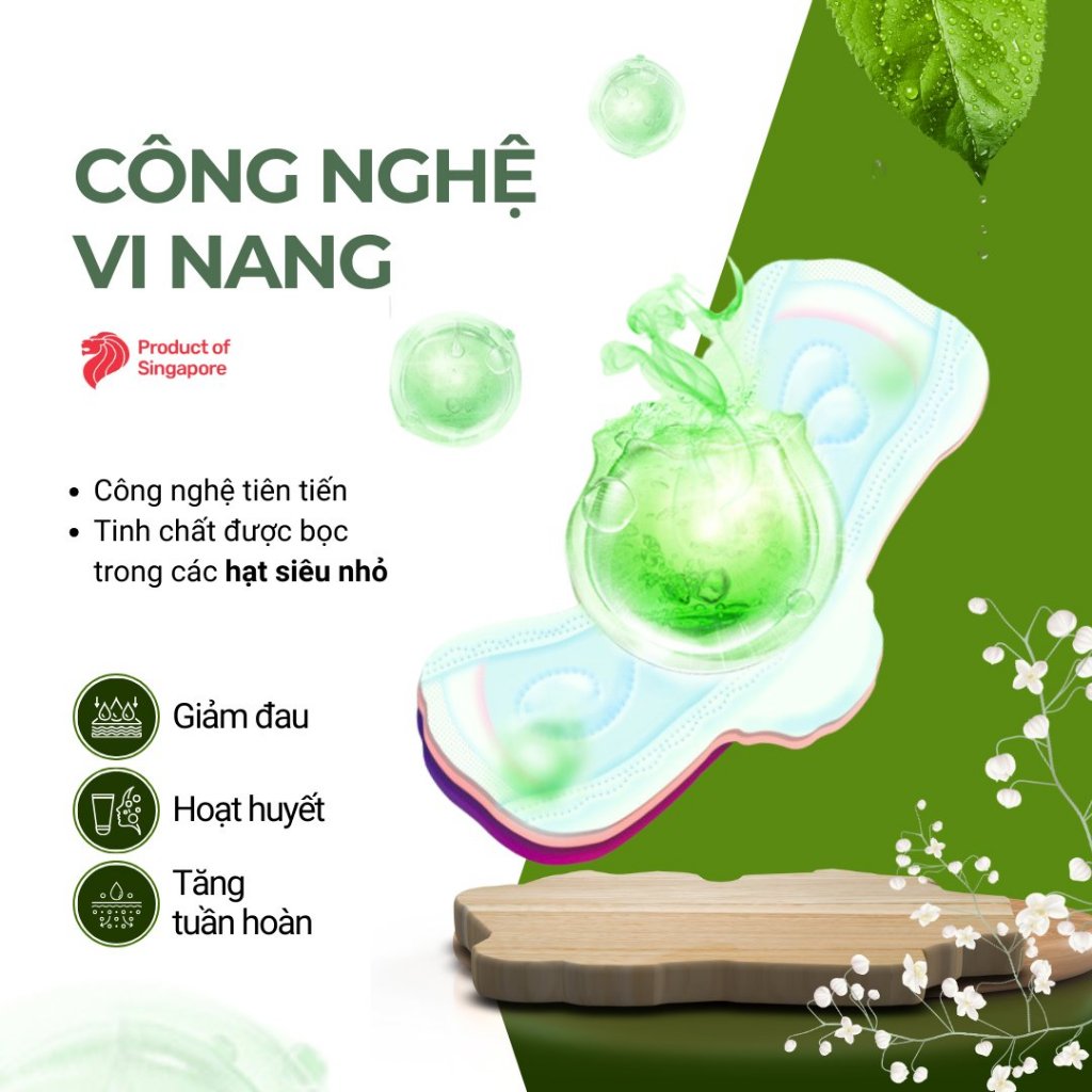 Băng vệ sinh Thảo dược UUcare Herbal 28cm ban đêm