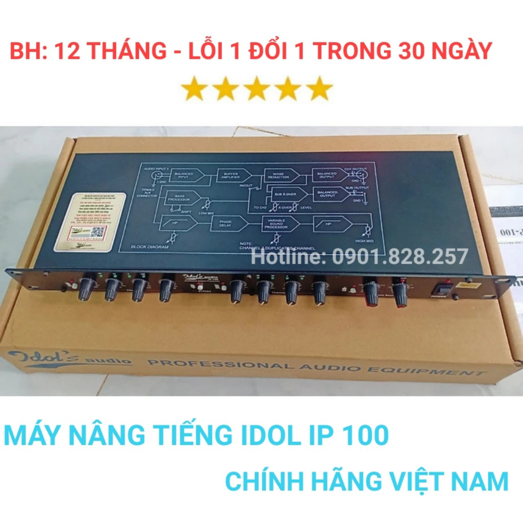 [BH 12 THÁNG]Thiết bị nâng tiếng hát Idol IP-100 hàng chính hãng việt nam mẫu mới 2022 - idol ip100