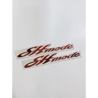 Tem chữ nổi xe SH Mode, tem logo nổi