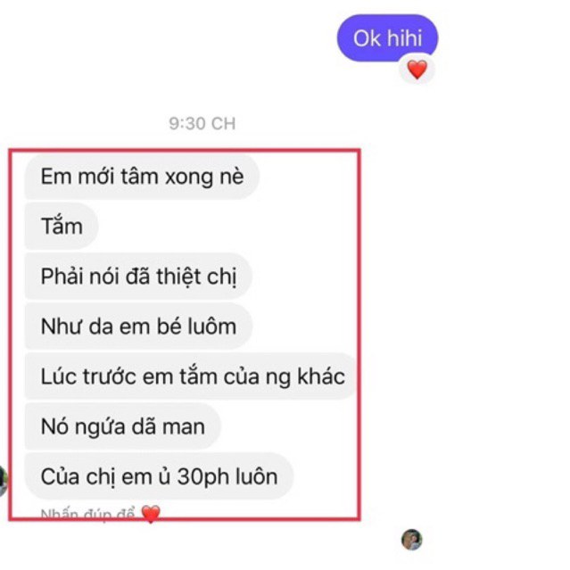 Bột ủ trắng tẩy thâm nhả nắng 100% thiên nhiên