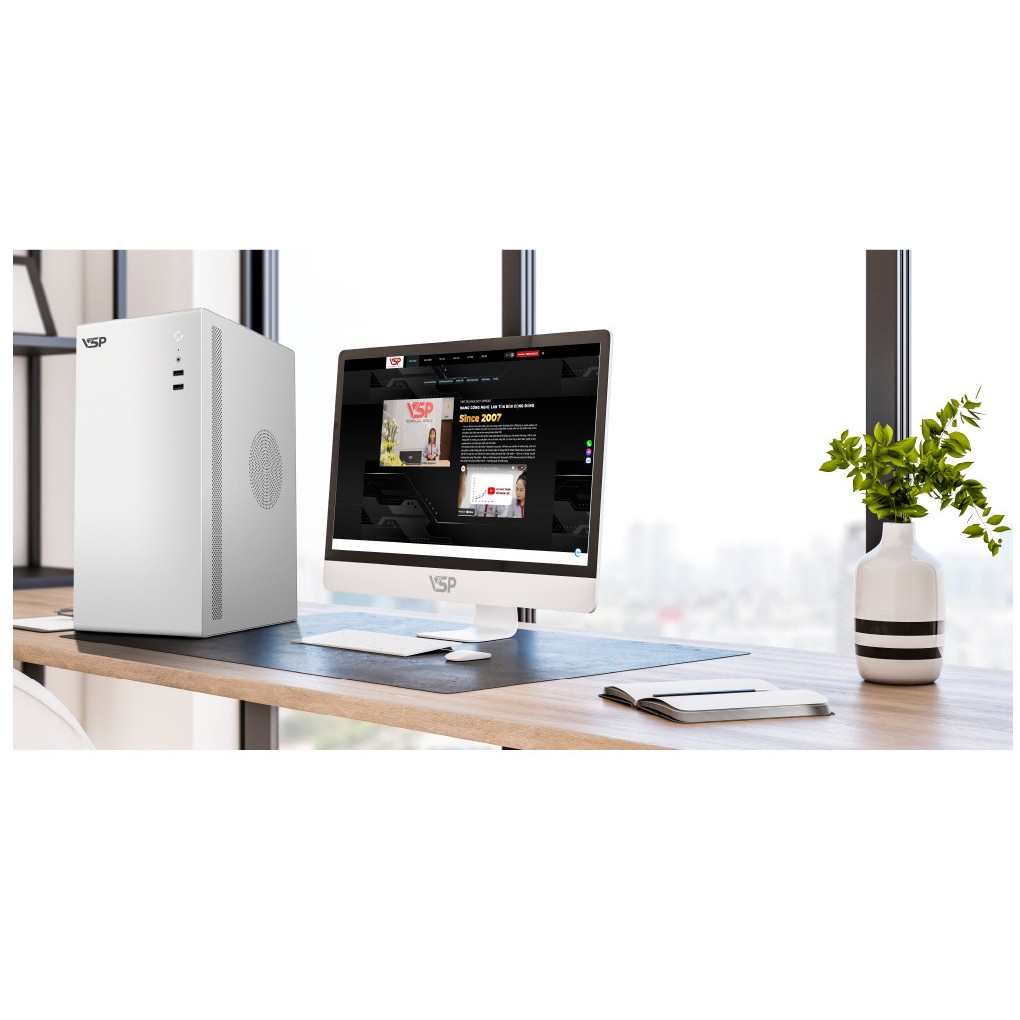 Vỏ máy tính Case VSP V200   - Chính hãng