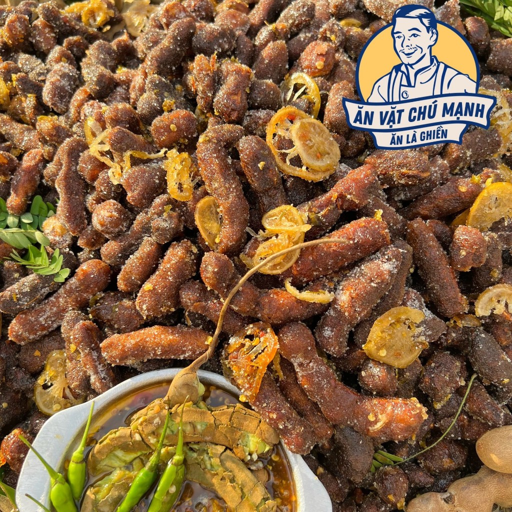 Me Xí Muội Rim Muối Ớt Xanh