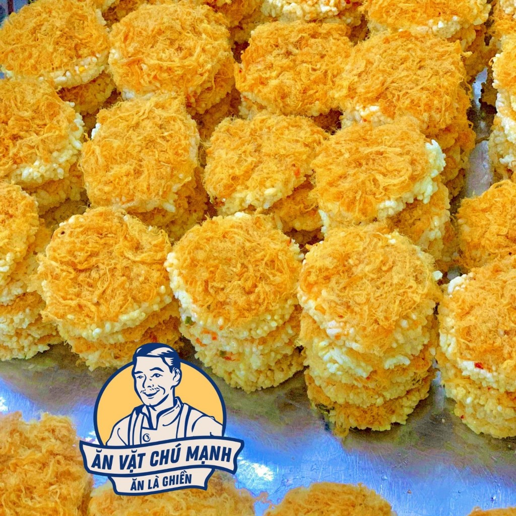 Cơm Cháy Tròn Mini Siêu Chà Bông