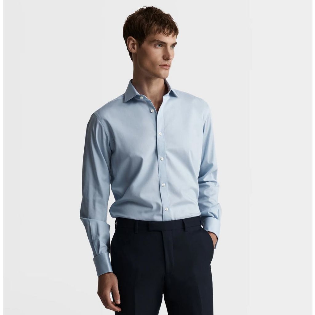 Áo sơ mi T.M.LEWIN Cotton Super fitted dành cho Nam. Thương hiệu thời trang nam xịn xò đến từ UK.