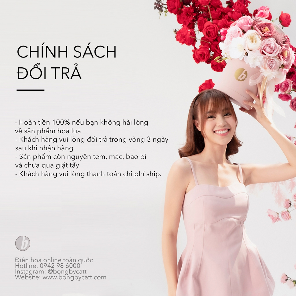 Hoa cưới tulip cầm tay cô dâu - Hoa cưới lụa cầm tay cô dâu - Bó hoa cưới cầm tay cô dâu - thương hiệu BÔNG BY CATT