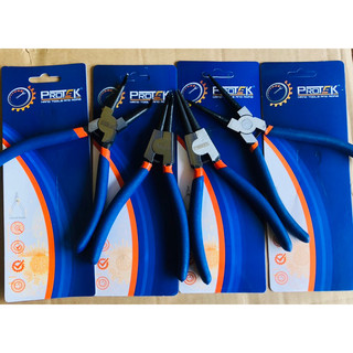 Bộ kìm mở phe mở phanh 7 inch chính hãng PROTECK kìm mở phe thẳng ra thẳng vào cong ra cong vào