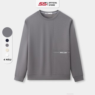 Áo Sweater Nam 5S FASHION Chất Nỉ Dày Dặn, Họa Tiết Thêu Nổi Bật, Màu Sắc Dễ Mặc (ANO23012)