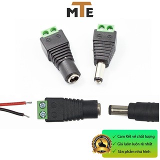 Cặp đầu chuyển domino sang giắc dc đực - cái dc 5.5-2.1mm
