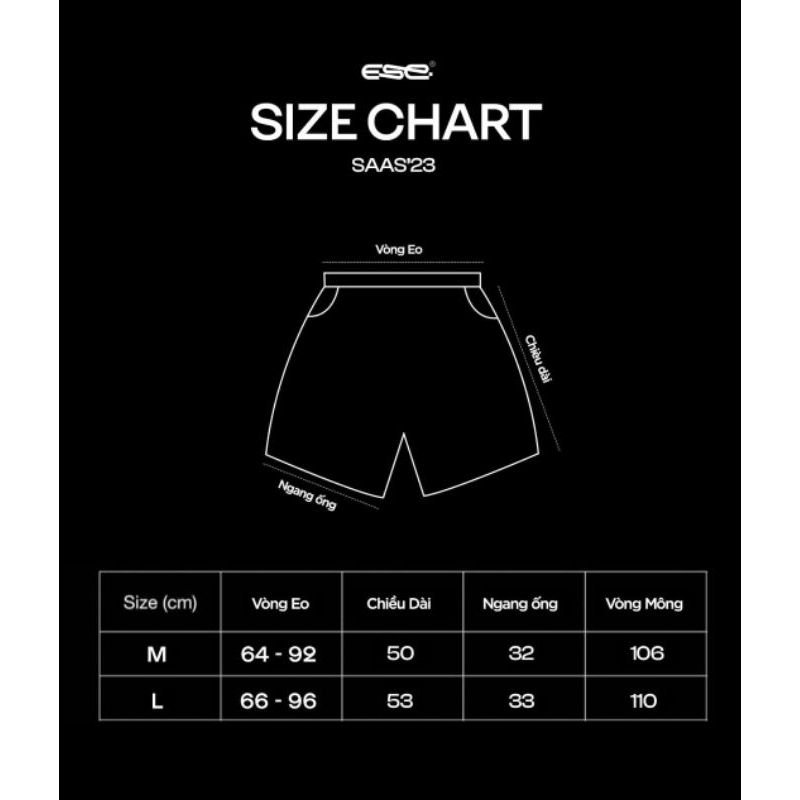 QUẦN SHORT - SSAS'23 CARGO SHORT PANTS