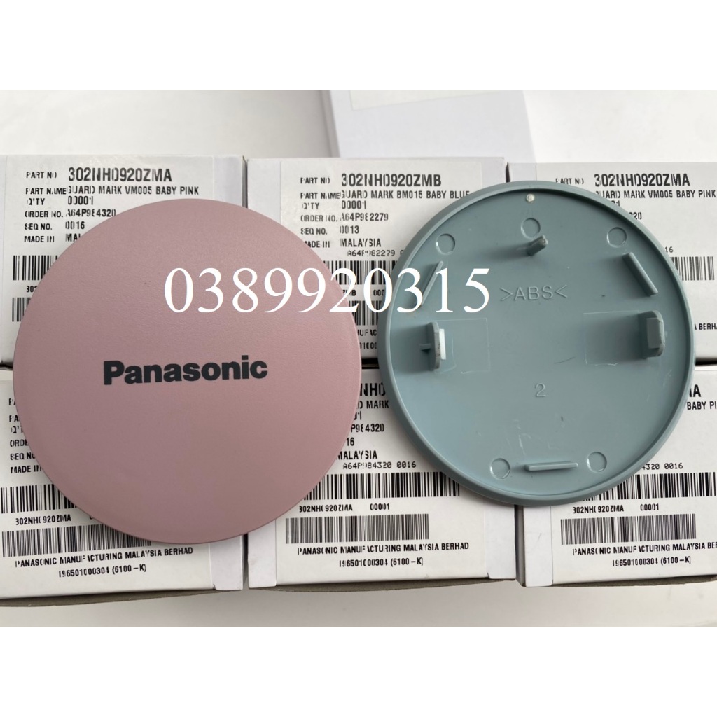 Logo mặt hiệu lồng quạt panasonic F308 chính hãng