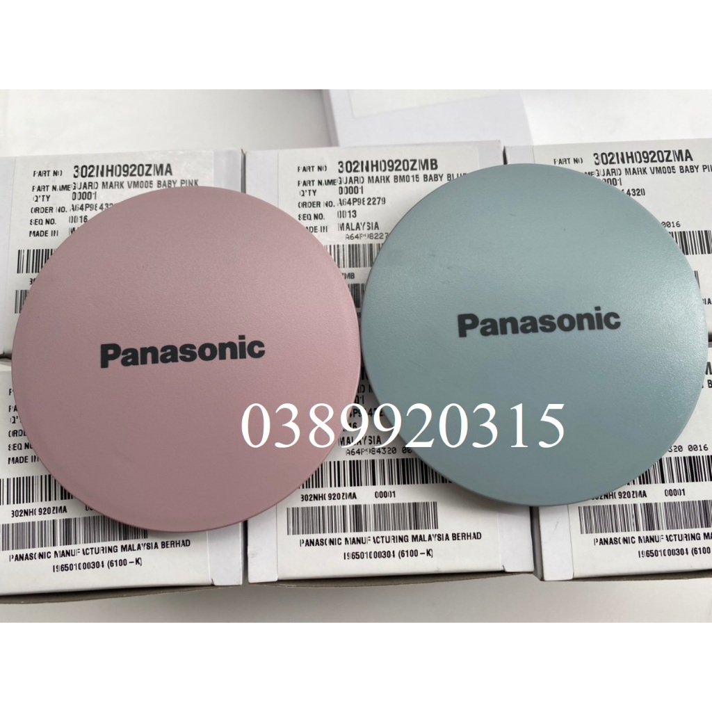 Logo mặt hiệu lồng quạt panasonic F308 chính hãng