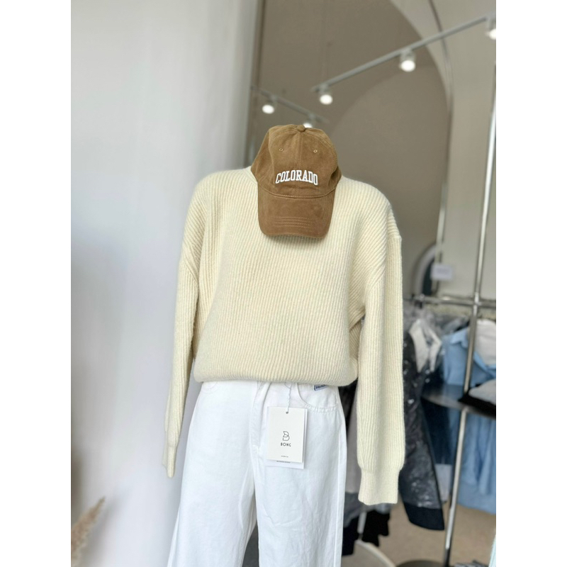 Áo len trơn basic màu pastel