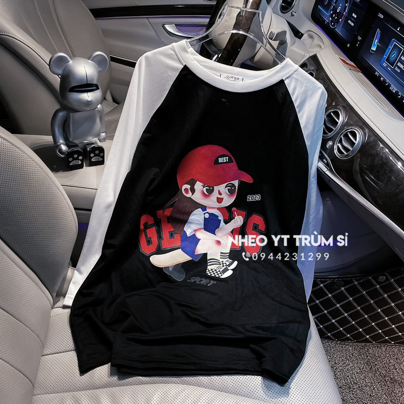 Áo phông nữ rộng gấu hot chất cottong xịn siêu mát