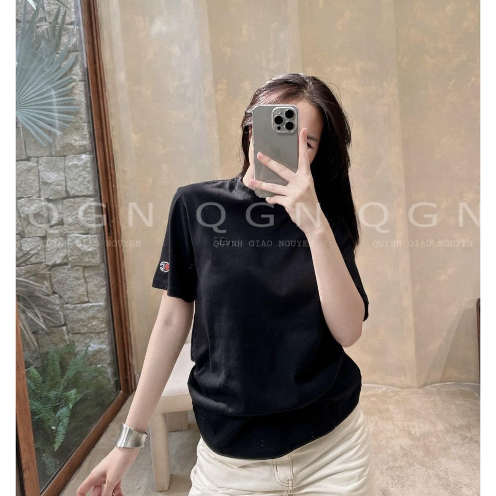 MÃ 519  ÁO PHÔNG CHAM.pion XUẤT SỊN CHO NỮ,ÁO CỘC TAY NỮ