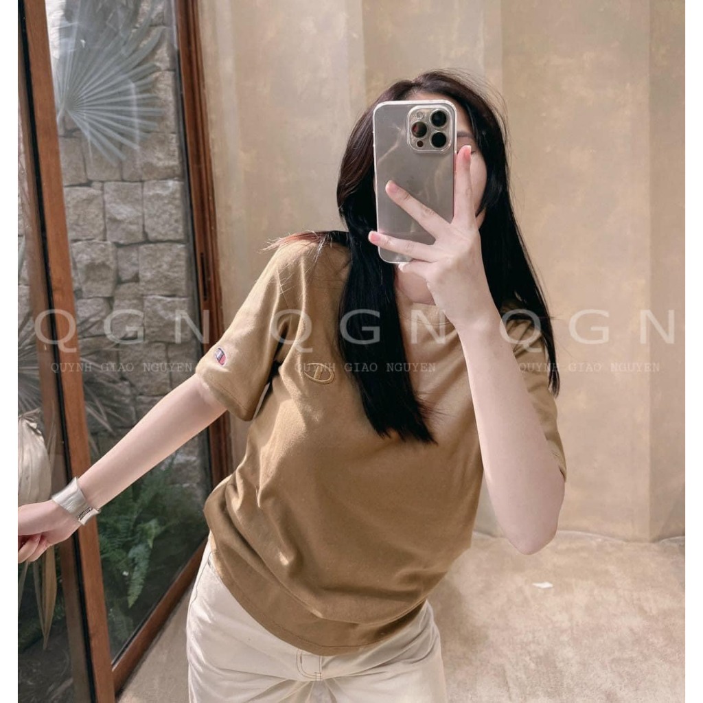 MÃ 519  ÁO PHÔNG CHAM.pion XUẤT SỊN CHO NỮ,ÁO CỘC TAY NỮ