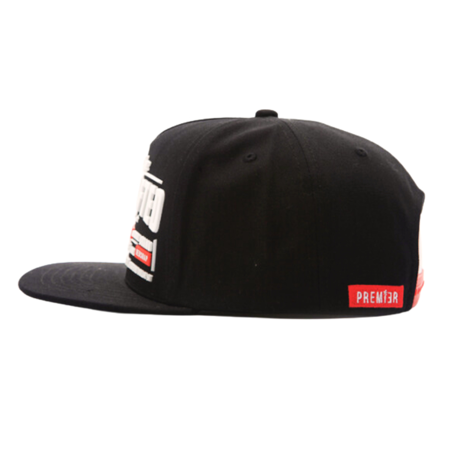 PREMI3R Mũ snapback redsnap handcraft lover black/white snapback korea hat