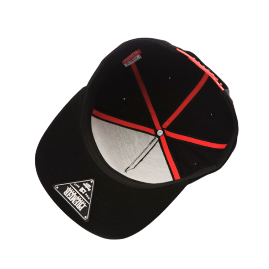PREMI3R Mũ snapback redsnap handcraft lover black/white snapback korea hat
