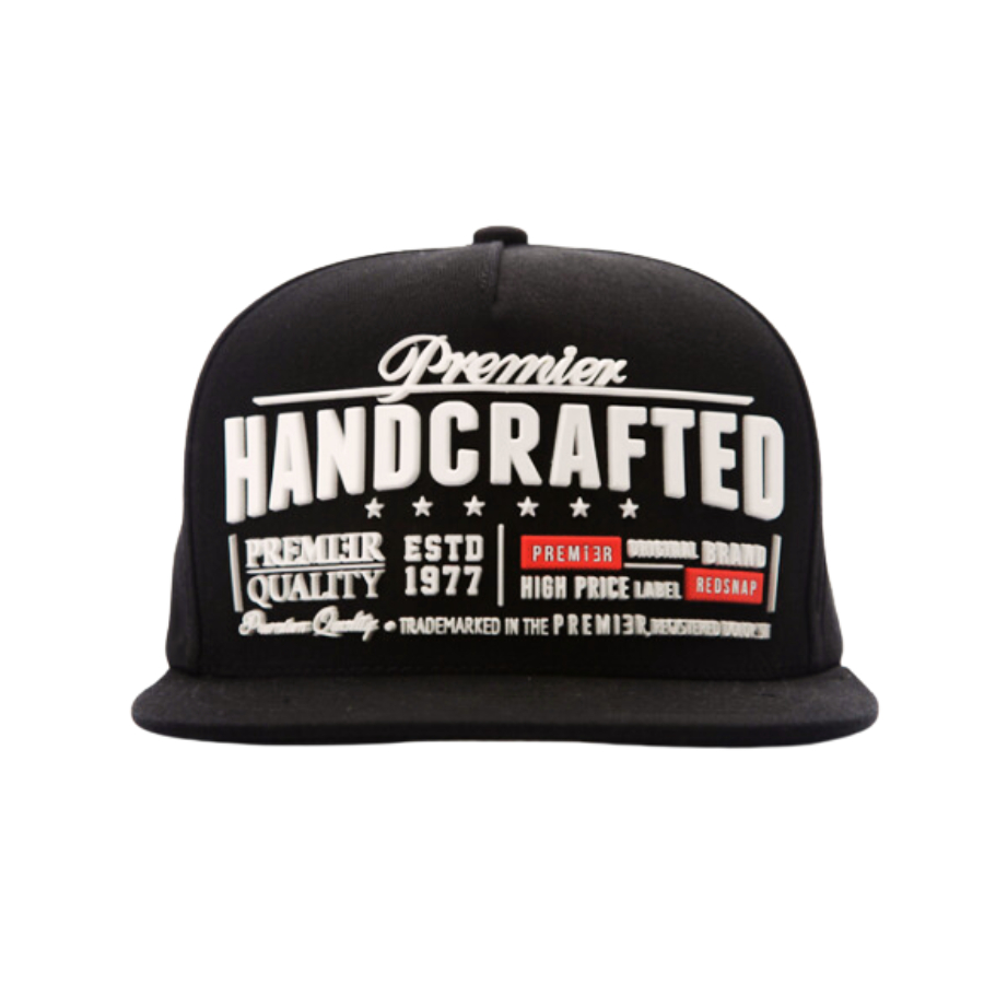 PREMI3R Mũ snapback redsnap handcraft lover black/white snapback korea hat