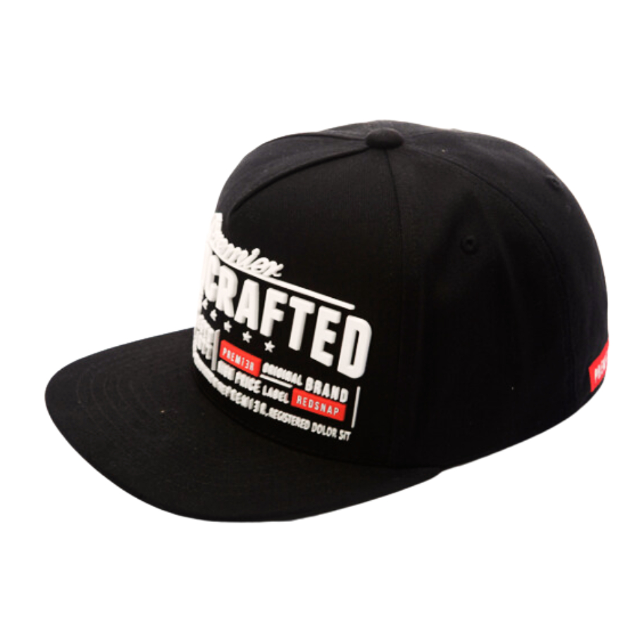 PREMI3R Mũ snapback redsnap handcraft lover black/white snapback korea hat