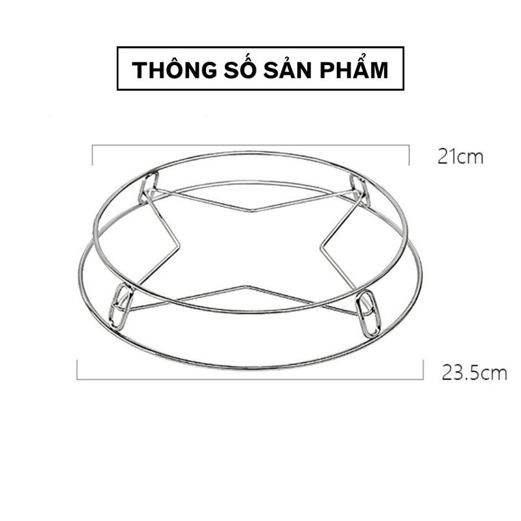 Vỉ gác  nồ tiện dụng 4 trong 1, Giá để nồi cách nhiệt đa năng bằng thép không gỉ cho nhà bếp