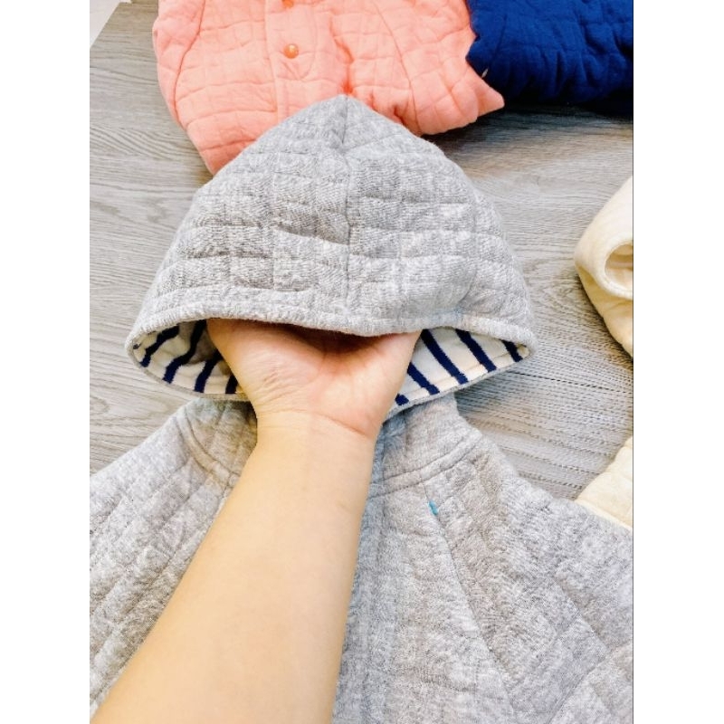 Áo chòng bé trai bé gái 🐻Hàng xuất dư- CÓ SẴN🐻 Áo choàng nỉ trẻ em mùa đông size 3-13kg
