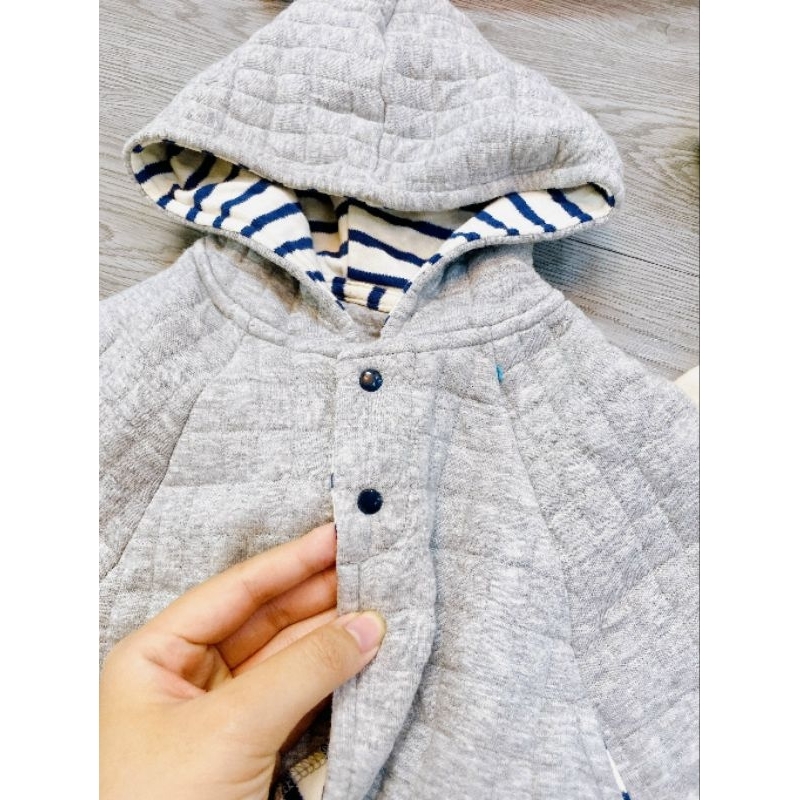 Áo chòng bé trai bé gái 🐻Hàng xuất dư- CÓ SẴN🐻 Áo choàng nỉ trẻ em mùa đông size 3-13kg