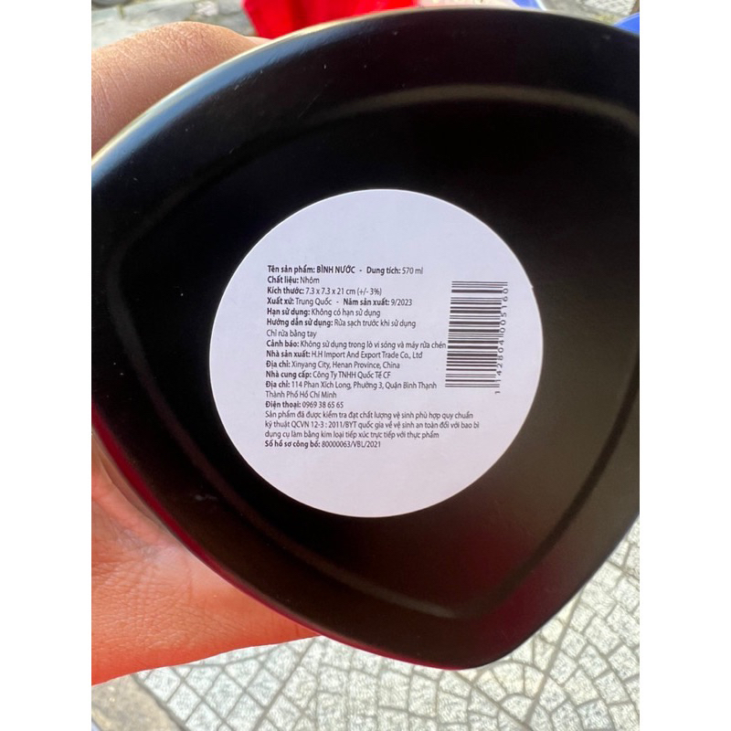 Bình Nhôm Sting X Pubg Mobile