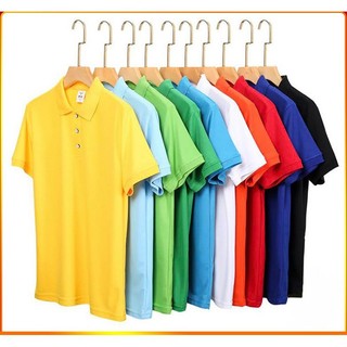 Áo Polo Nam cổ bẻ thun basic cộc tay vải cá sấu phong cách trẻ trung chuẩn form nhiều màu