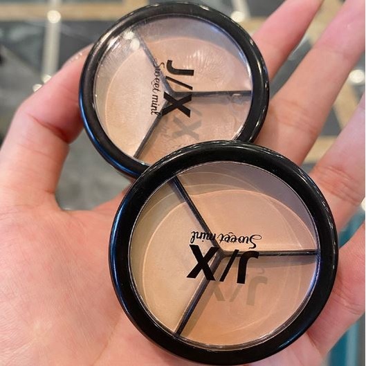 Che Khuyết Điểm, Kem Che Khuyết Điểm HUDAPRO 3 Ô Concealer Giấu Quầng Thâm Nốt Mụn Nội Địa Trung F7 - Saikou Beauty