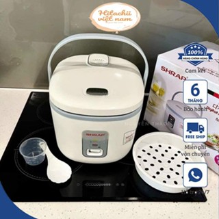 Nồi cơm SHARP 1.8L  2 mâm nhiệt giúp cơm chín nhanh, đều hơn dành cho gia đình 5-7 người siêu tiện dụng