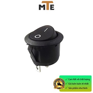 Công tắc bập bênh tròn 2 vị trí KCD1