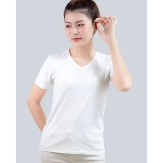 áo thun trơn cổ tim